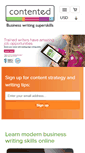 Mobile Screenshot of contented.com